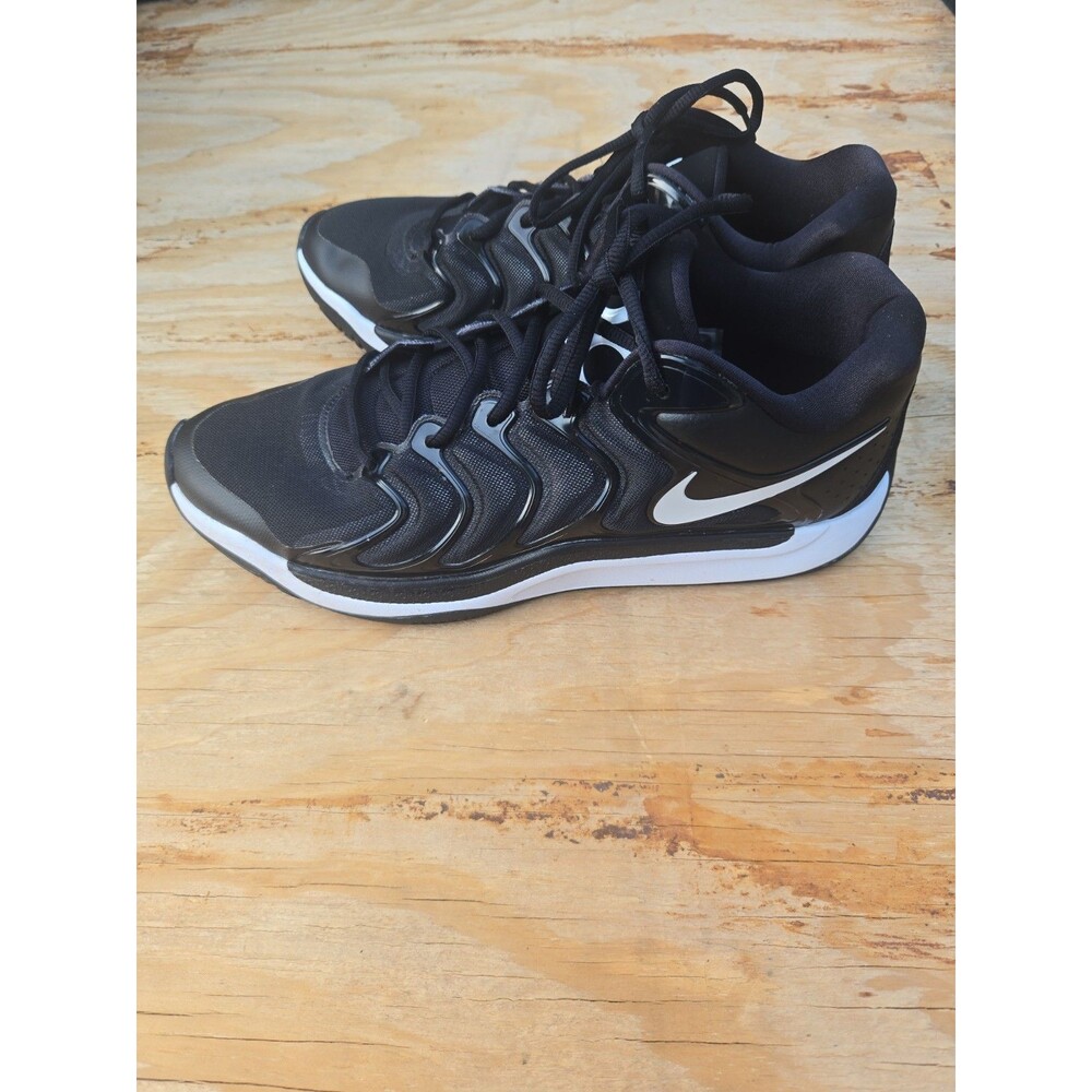 Nike KD17 Men's Basketball Shoes - HJ7387-002 Black/White - mens Size 13.5 - Picture 2 of 9